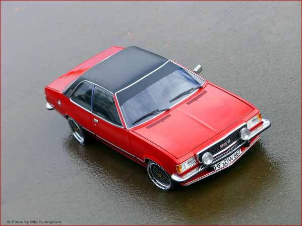 1:18 OPEL Commodore B GS/E Coupe Bj.75 Rot Limited Edition + OVP